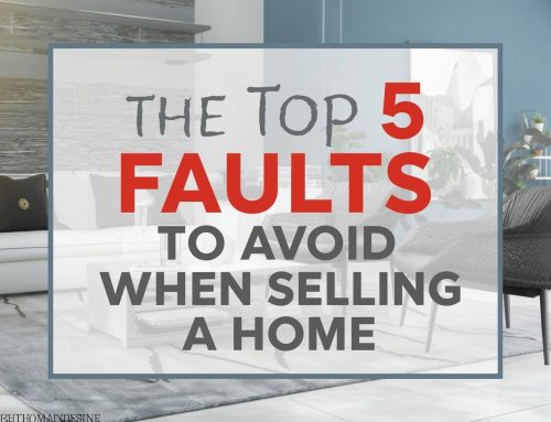 The Top 5 Faults To Avoid When Selling a Home