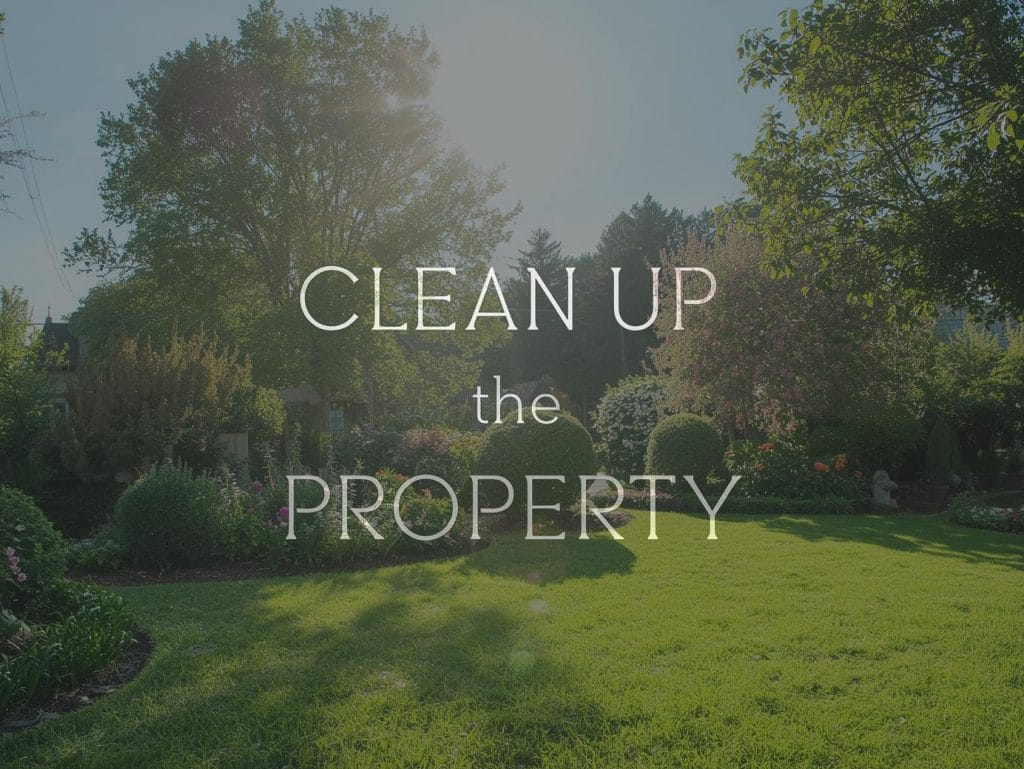 Clean Up the Property