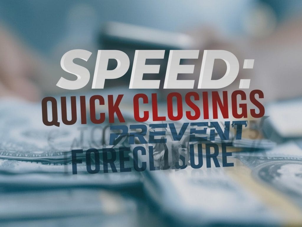 Speed_ Quick Closings Prevent Foreclosure