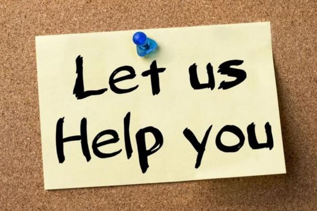 Let us help you