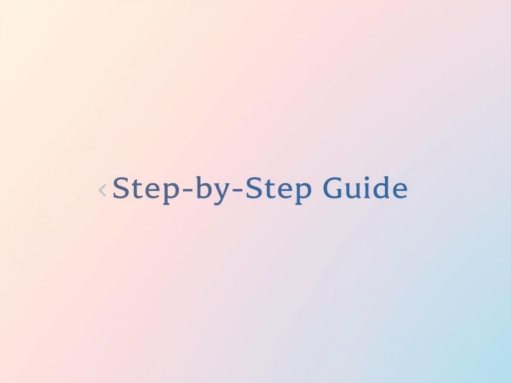 Step-by-Step Guide word