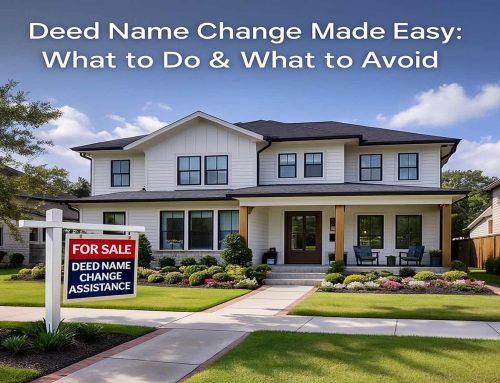 Deed Name Change Made Easy: What to Do & What to Avoid