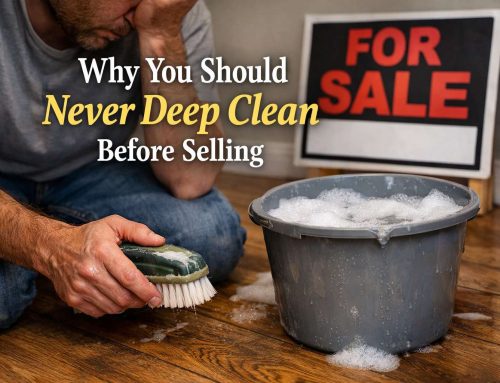 Why You Should Never Deep Clean Before Selling
