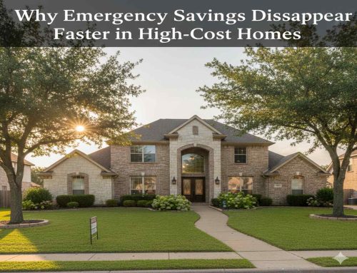 Why Emergency Savings Disappear Faster in High-Cost Homes