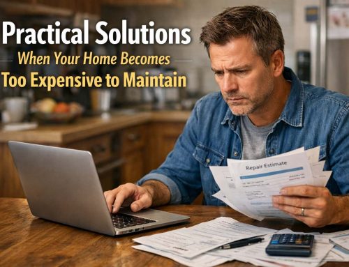 Practical Solutions When Your Home Becomes Too Expensive to Maintain