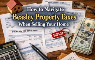 selling home in Beasley property tax tips
