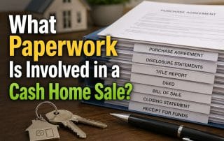 cash home sale paperwork