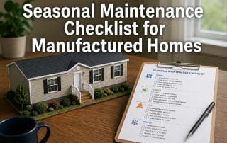 manufactured home maintenance checklist