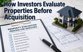 property evaluation process for investors