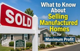selling manufactured homes for maximum profit