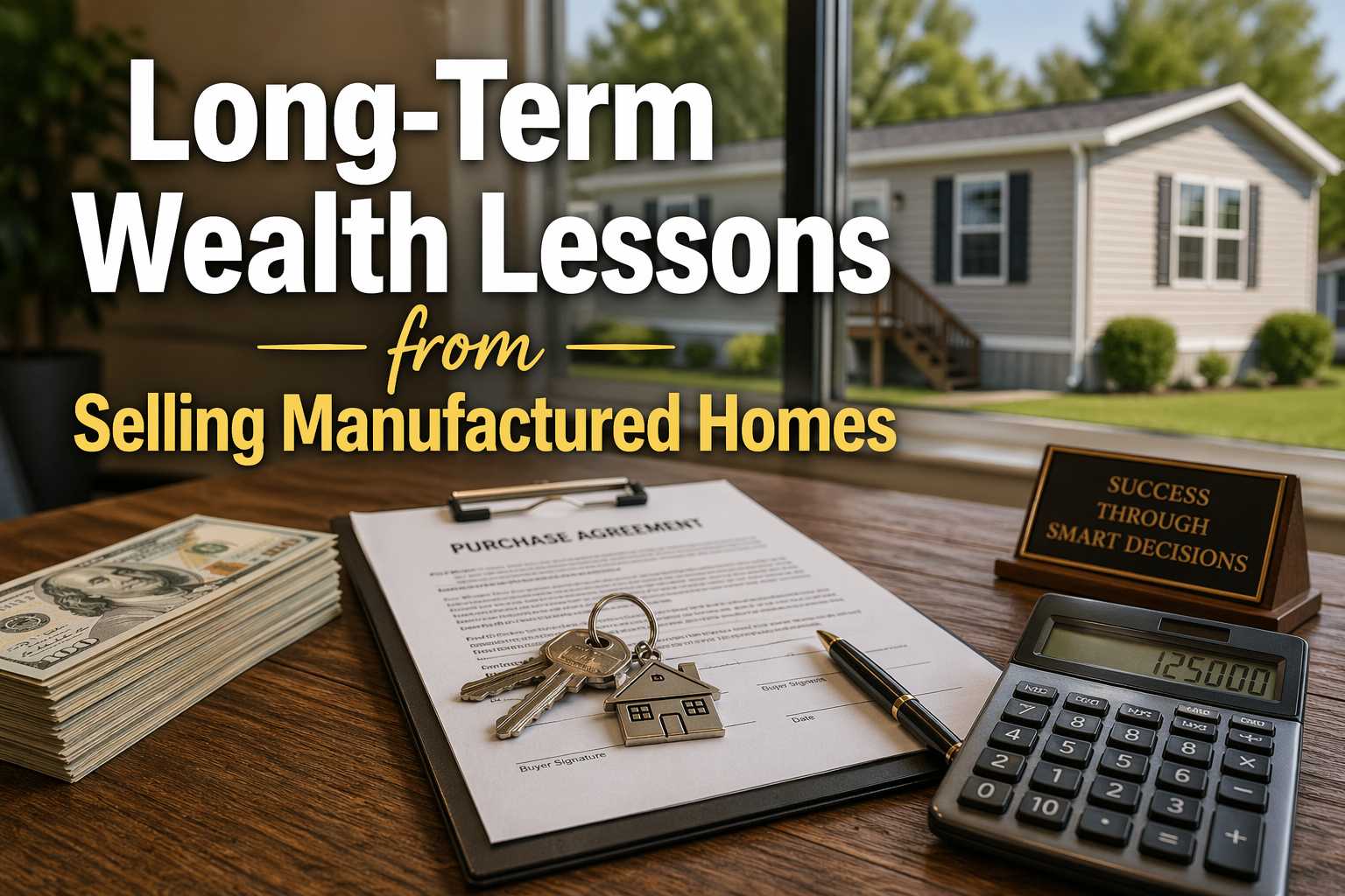 selling manufactured homes