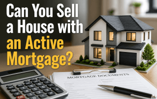 selling house with active mortgage