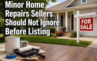 home repairs before listing
