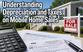 mobile home depreciation taxes