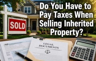 taxes on selling inherited property