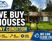 Recently purchased duplex in Houston showing why difficult properties can still be sold for cash.